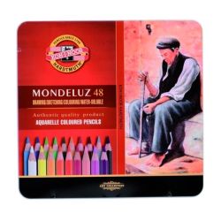 Акварелни моливи 48 цвята KOH-I-NOOR “Монделуз” 