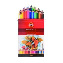 Watercolor pencils set of 36 colors