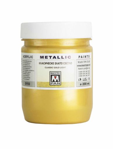 Decor-acryl 200 ml. - Classic gold light 010