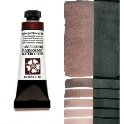 DANIEL SMITH Iridescent Scarab Red Watercolor 15 ml. - World`s finest artists` paints