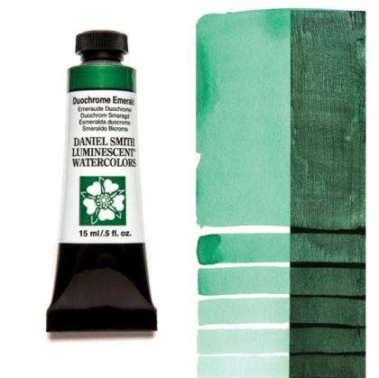 DANIEL SMITH Duochrome Emerald Watercolor 15 ml. - World`s finest artists` paints