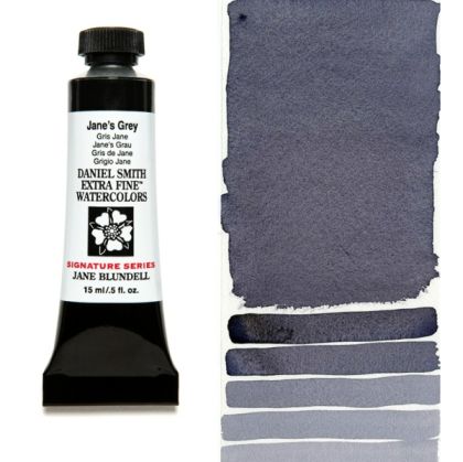 DANIEL SMITH Extra Fine™ Jane’s Grey Watercolor 15 ml. - World`s finest artists` paints