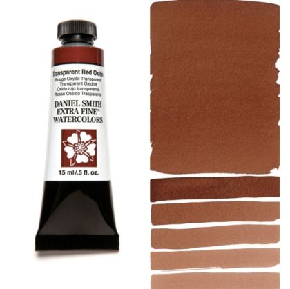 DANIEL SMITH Extra Fine™ Transparent Red Oxide Watercolor 15 ml. - World`s finest artists` paints