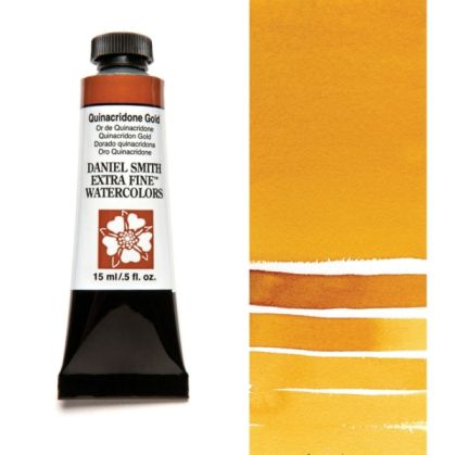 DANIEL SMITH Extra Fine™ Quinacridone Gold Watercolor 15 ml. - World`s finest artists` paints