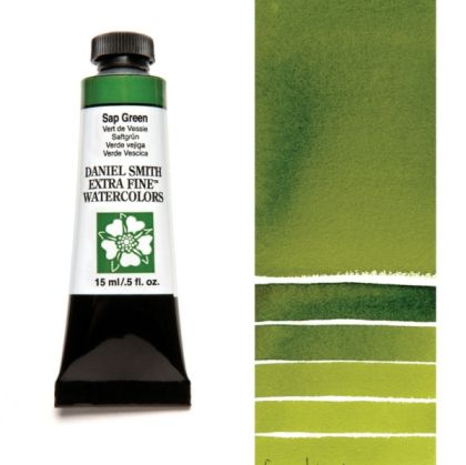 DANIEL SMITH Extra Fine™ Sap Green Watercolor 15 ml. - World`s finest artists` paints