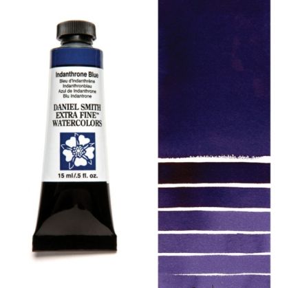 DANIEL SMITH Extra Fine™ Indanthrone Blue Watercolor 15 ml. - World`s finest artists` paints