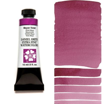 DANIEL SMITH Extra Fine™ Mayan Violet Watercolor 15 ml. - World`s finest artists` paints