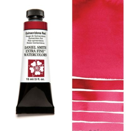 DANIEL SMITH Extra Fine™ Quinacridone Red Watercolor 15 ml. - World`s finest artists` paints