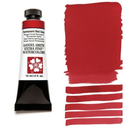DANIEL SMITH Extra Fine™ Permanent Red Deep Watercolor 15 ml. - World`s finest artists` paints