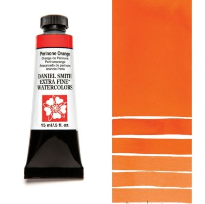 DANIEL SMITH Extra Fine™ Perinone Orange Watercolor 15 ml. - World`s finest artists` paints