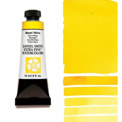 DANIEL SMITH Extra Fine™ Mayan Yellow Watercolor 15 ml. - World`s finest artists` paints