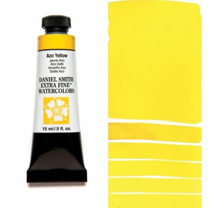 DANIEL SMITH Extra Fine™ Azo Yellow Watercolor 15 ml. - World`s finest artists` paints