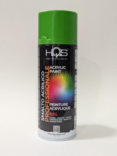 ACRYLIC UNIVERSAL SPRAY GLOSSY - YELLOW GREEN RAL6018