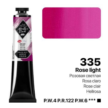 MASTER CLASS PRO ACRYLIC 46ml. - No.335 Rose light