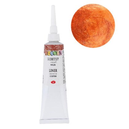 COPPER universal acrylic liner "Decola", 18 ml tube
