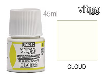 Glass paint - 39 FROSTED cloud, PEBEO Vitrea 160