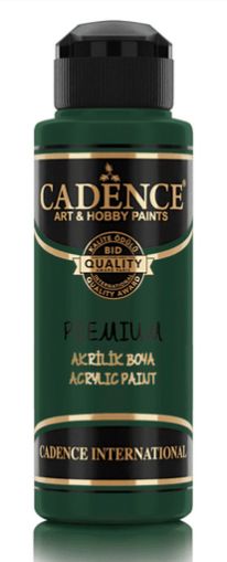 Акрилна боя CADENCE премиум полумат 120 мл. - 9048 Горско Зелено