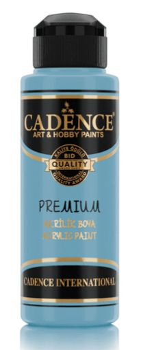 Акрилна боя CADENCE премиум полумат 120 мл. - 9042 Небесно Синьо