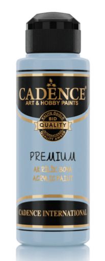 Акрилна боя CADENCE премиум полумат 120 мл. - 9040 Бебешко синьо