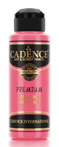 Premium Semi Matt Acrylic Paint CADENCE 120 ml - 9038 Bubble gum pink