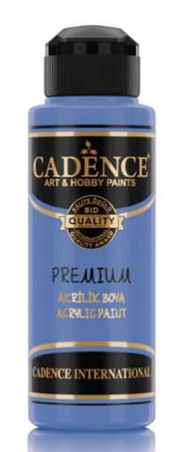 Акрилна боя CADENCE премиум полумат 120 мл. - 8042 Тъмно небесно синьо