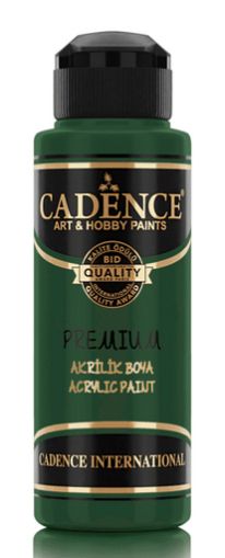 Акрилна боя CADENCE премиум полумат 120 мл. - 8026 Детелиново зелено