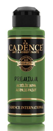 Акрилна боя CADENCE премиум полумат 120 мл. - 8024 Плато зелено