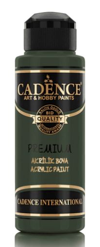 Premium Semi Matt Acrylic Paint CADENCE 120 ml - 8018 Leaf green