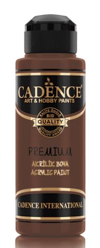 Акрилна боя CADENCE премиум полумат 120 мл. - 7595 Млечно кафяво