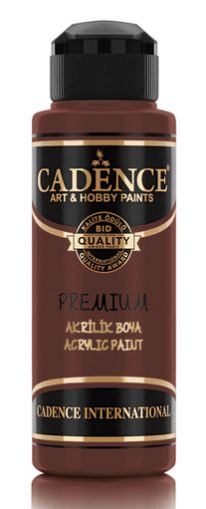Акрилна боя CADENCE премиум полумат 120 мл. - 7590 Червеникаво-кафяво
