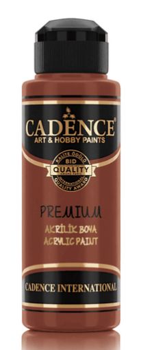 Premium Semi Matt Acrylic Paint CADENCE 120 ml - 7554 Oxide red