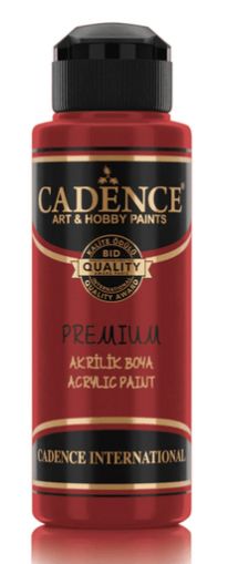Premium Semi Matt Acrylic Paint CADENCE 120 ml - 7550 Strawberry