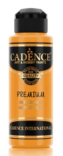 Акрилна боя CADENCE премиум полумат 120 мл. - 7360 Слънчево Жълто