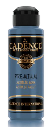 Акрилна боя CADENCE премиум полумат 120 мл. - 6266 Сивкаво-синьо