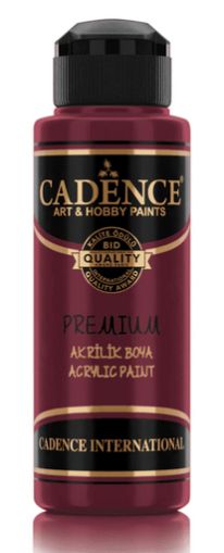 Premium Semi Matt Acrylic Paint CADENCE 120 ml - 2000 Bordeaux