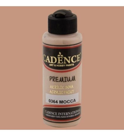 Premium Semi Matt Acrylic Paint CADENCE 120 ml - 0364 Mocca
