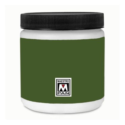Acrylic paint Maestro Pan 200ml. - Olive green 256