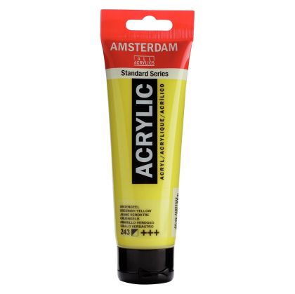 Acrylic color AMSTERDAM Standard 120 ml - Greenish yellow 243