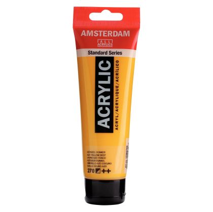Acrylic color AMSTERDAM Standard 120 ml - Azo yellow deep 270