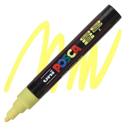 POSCA акрилен маркер PC-5M - Слънчево жълто