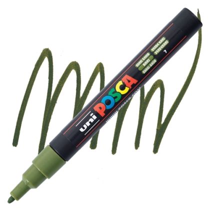 POSCA акрилен маркер PC-3M - Елхово зелено