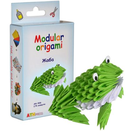 Модулно оригами - Жаба