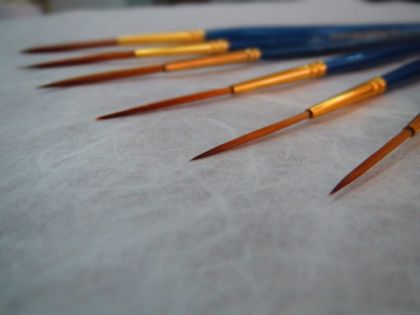 Liner brush HERMITAGE, synthetics - №000