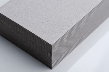 Grey hard board 1,5 mm - 70x100 cm.