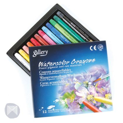 Watercolor pastels set of 12 colors