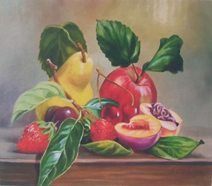 Painting by numbers 40x50cm. - Still life