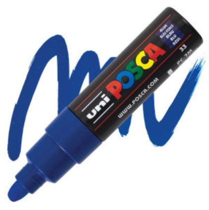 POSCA acrylic pen PC-7M - Blue