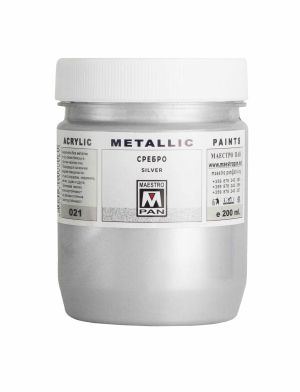 Decor-acryl 200 ml. - Silver 021