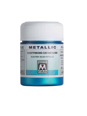Decor-acryl 50ml. - Electric blue metallic 054