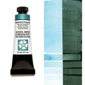 DANIEL SMITH Duochrome Turquoise Watercolor 15 ml. - World`s finest artists` paints